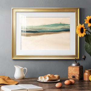 Layered Horizon II - Modern Framed Art Print