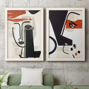 Faces of A Century V - Barnwood Framed Canvas Set