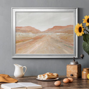 Road To Sedona - Modern Framed Canvas Print