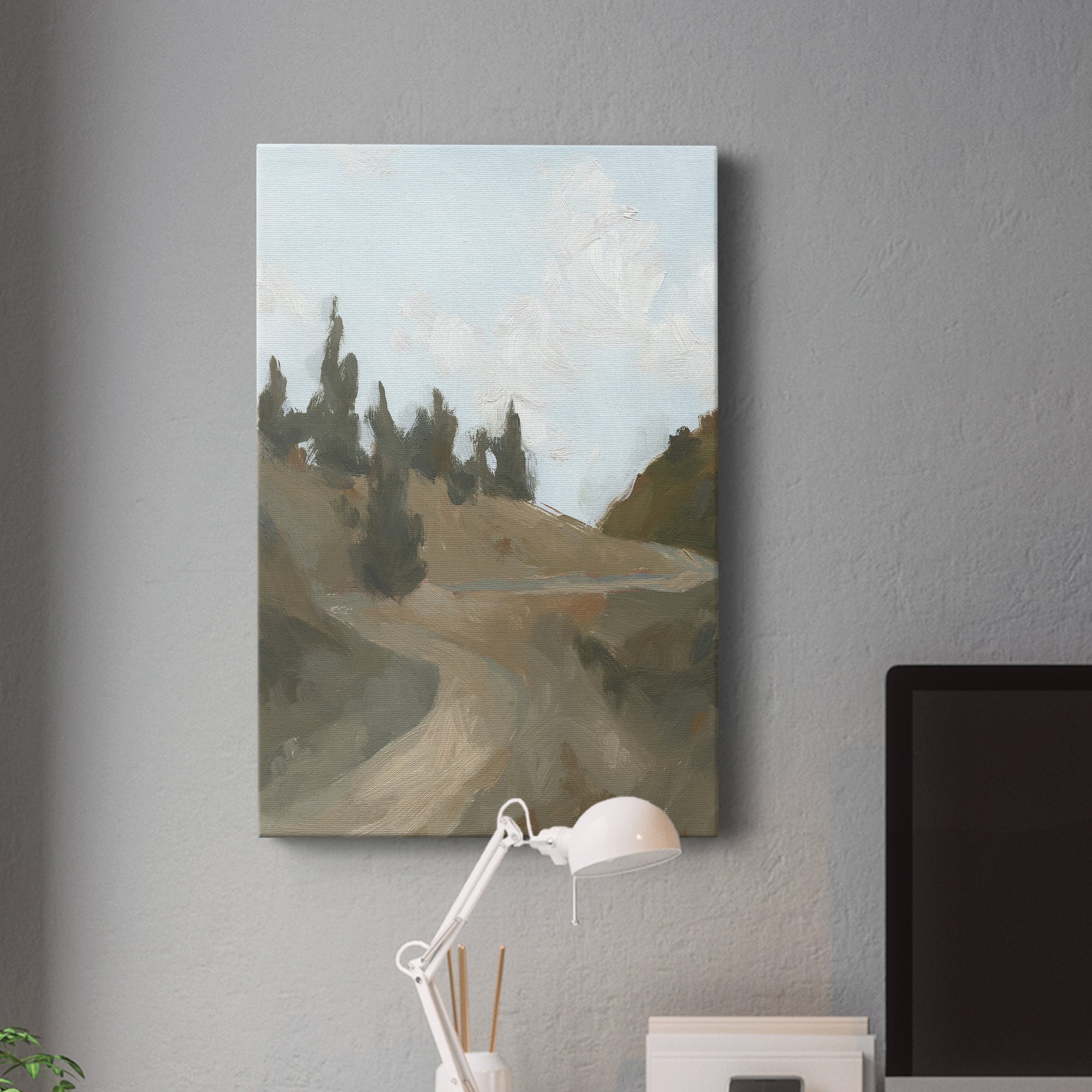 West Fork Hiking Trail IV Premium Gallery Wrapped Canvas - Ready to Hang