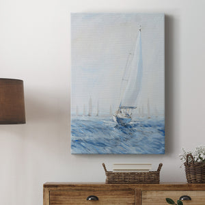 Sailing Upwind I - Canvas Art Print