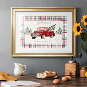 Indigo Kelp II - Modern Framed Art Print