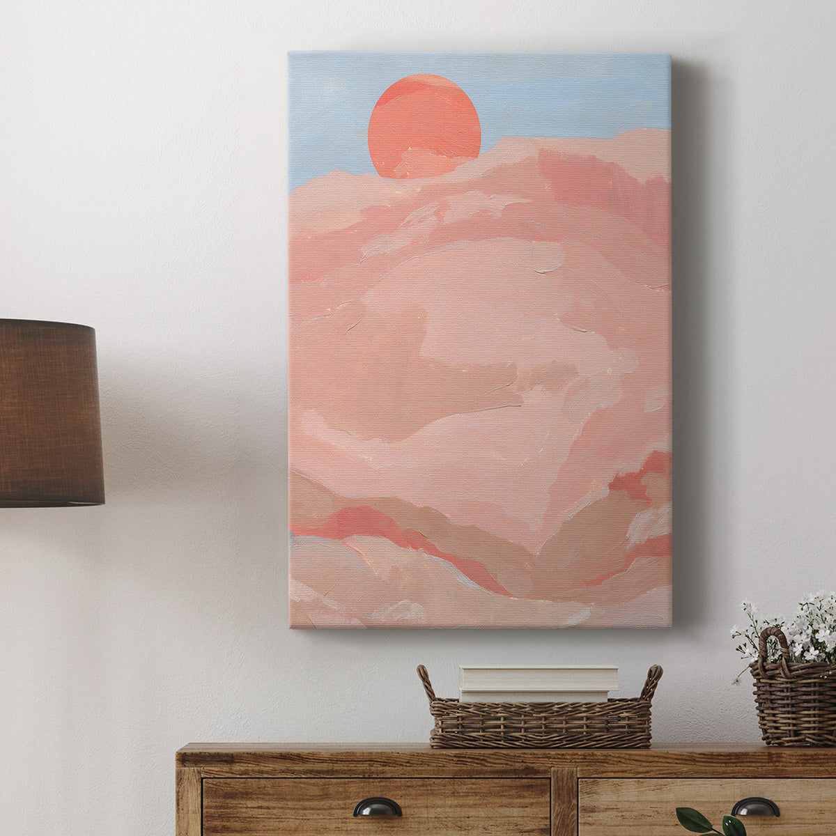 Summer Sun II Premium Gallery Wrapped Canvas - Ready to Hang