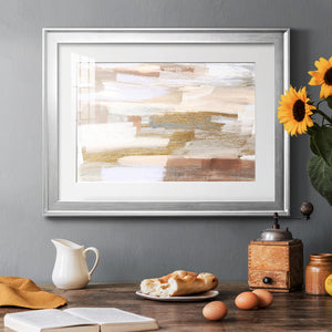 Gold Quartz II - Modern Framed Art Print