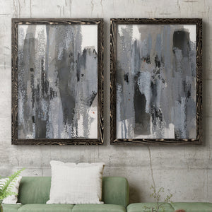 Loft Pastel III - Barnwood Framed Canvas Set