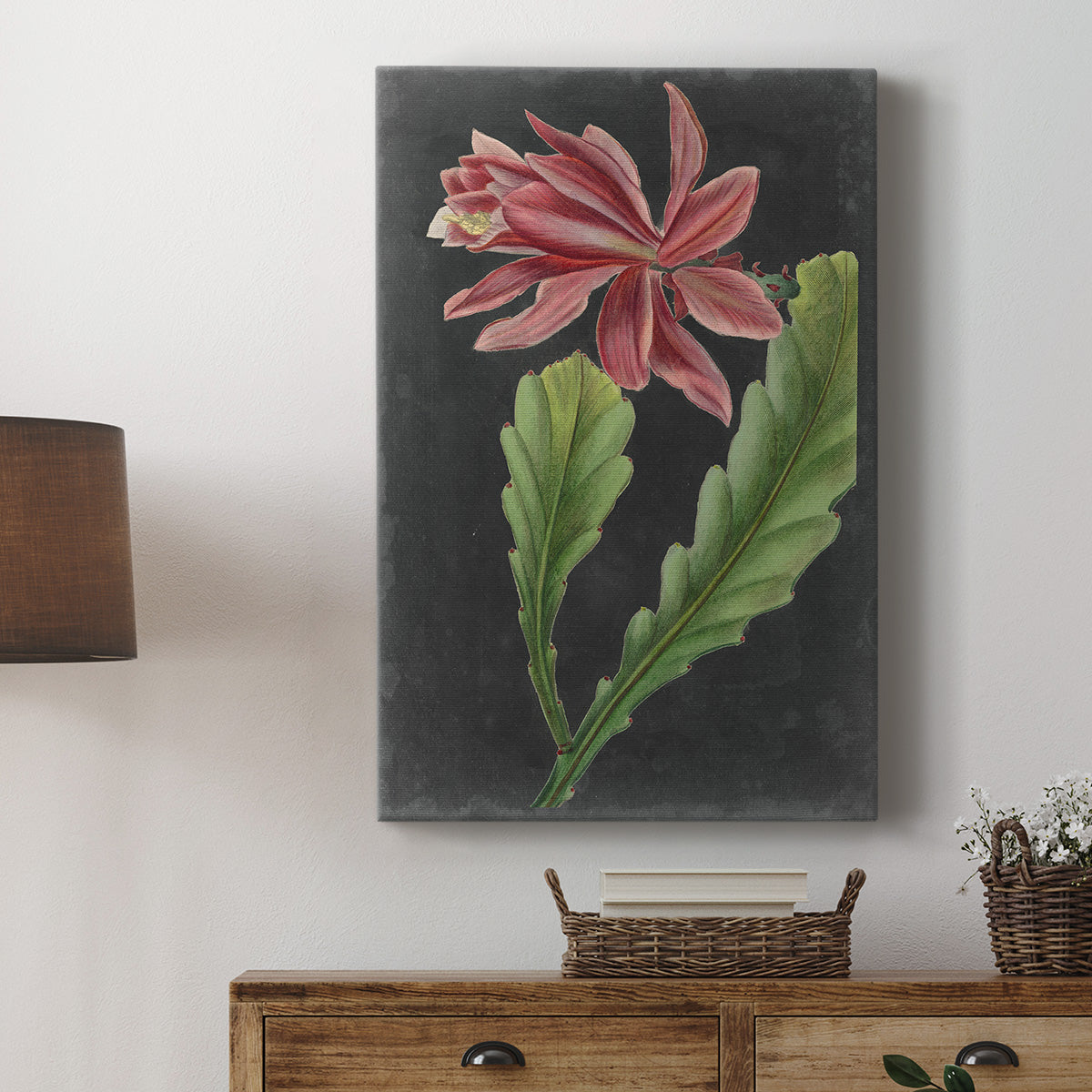 Dramatic Tropicals I Premium Gallery Wrapped Canvas - Ready to Hang