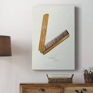 Gilded Toiletries IV Premium Gallery Wrapped Canvas - Ready to Hang