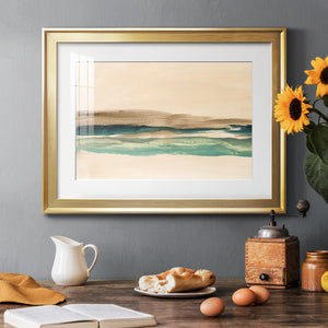 Layered Horizon I - Modern Framed Art Print