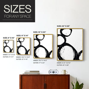 Colorful geometric landscape artwork depicting a coastal view with blue waters and green hills during daytime