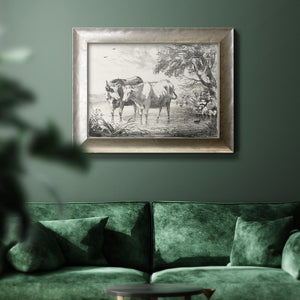 Rural Charms II Premium Framed Canvas- Ready to Hang