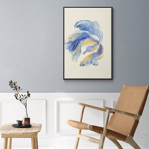 Betta II - Framed Premium Gallery Wrapped Canvas L Frame - Ready to Hang