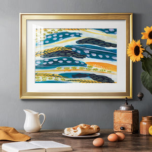 Feathery IV - Modern Framed Art Print