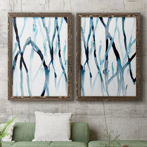Runnel I - Barnwood Framed Canvas Set