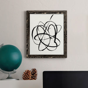 Skate Away II - Premium Canvas Framed in Barnwood - Ready to Hang