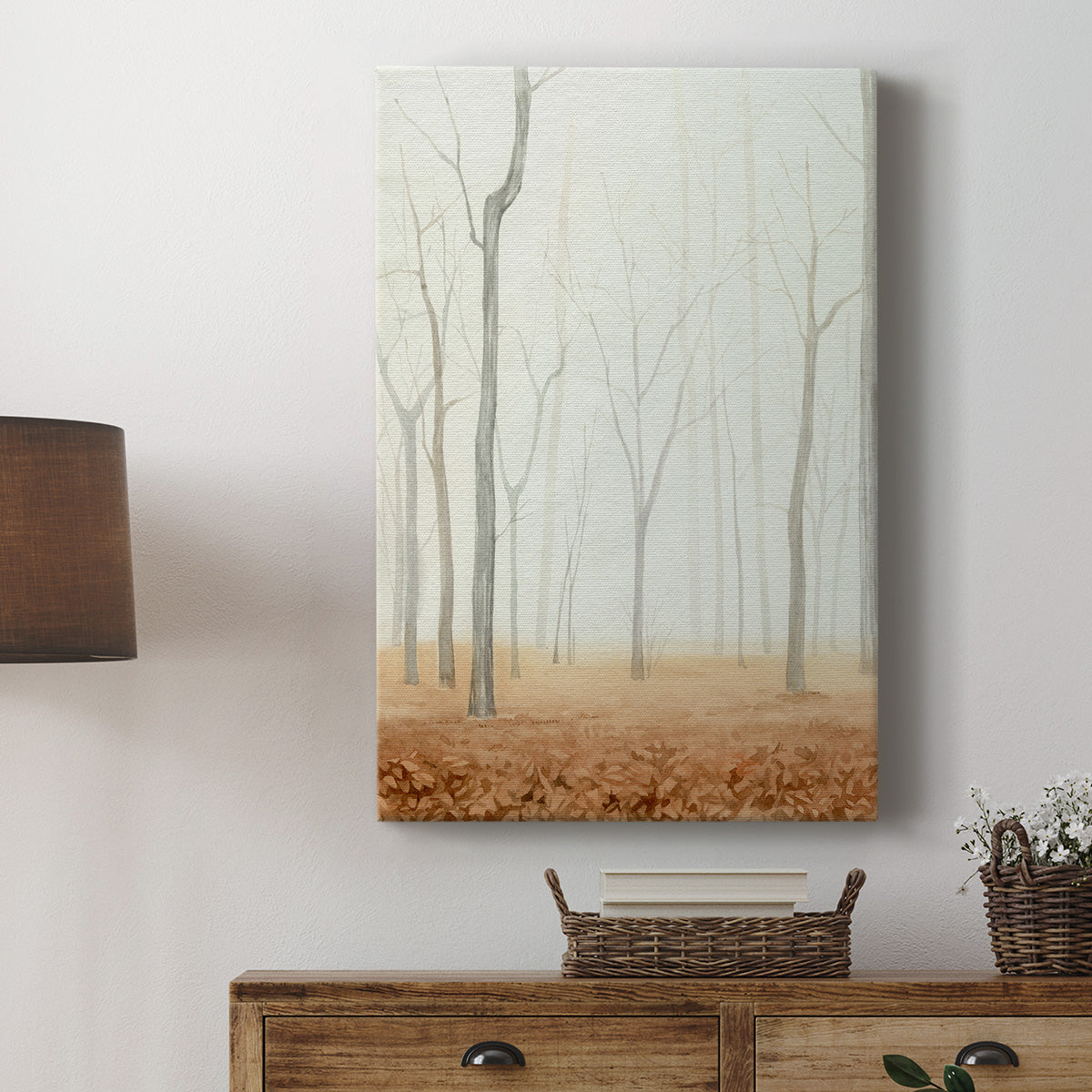 Fall in the Forest I Premium Gallery Wrapped Canvas - Ready to Hang