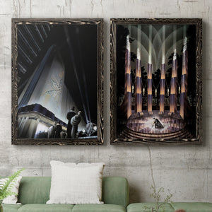 Nocturne - Premium Framed Canvas 2 Piece Set - Ready to Hang