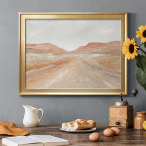 Road To Sedona - Modern Framed Canvas Print