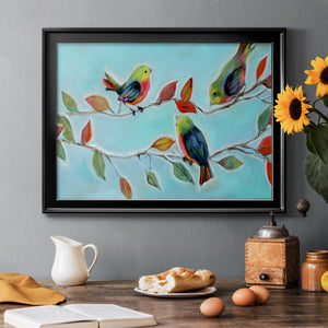 Bitty Birds II Premium Classic Framed Canvas - Ready to Hang