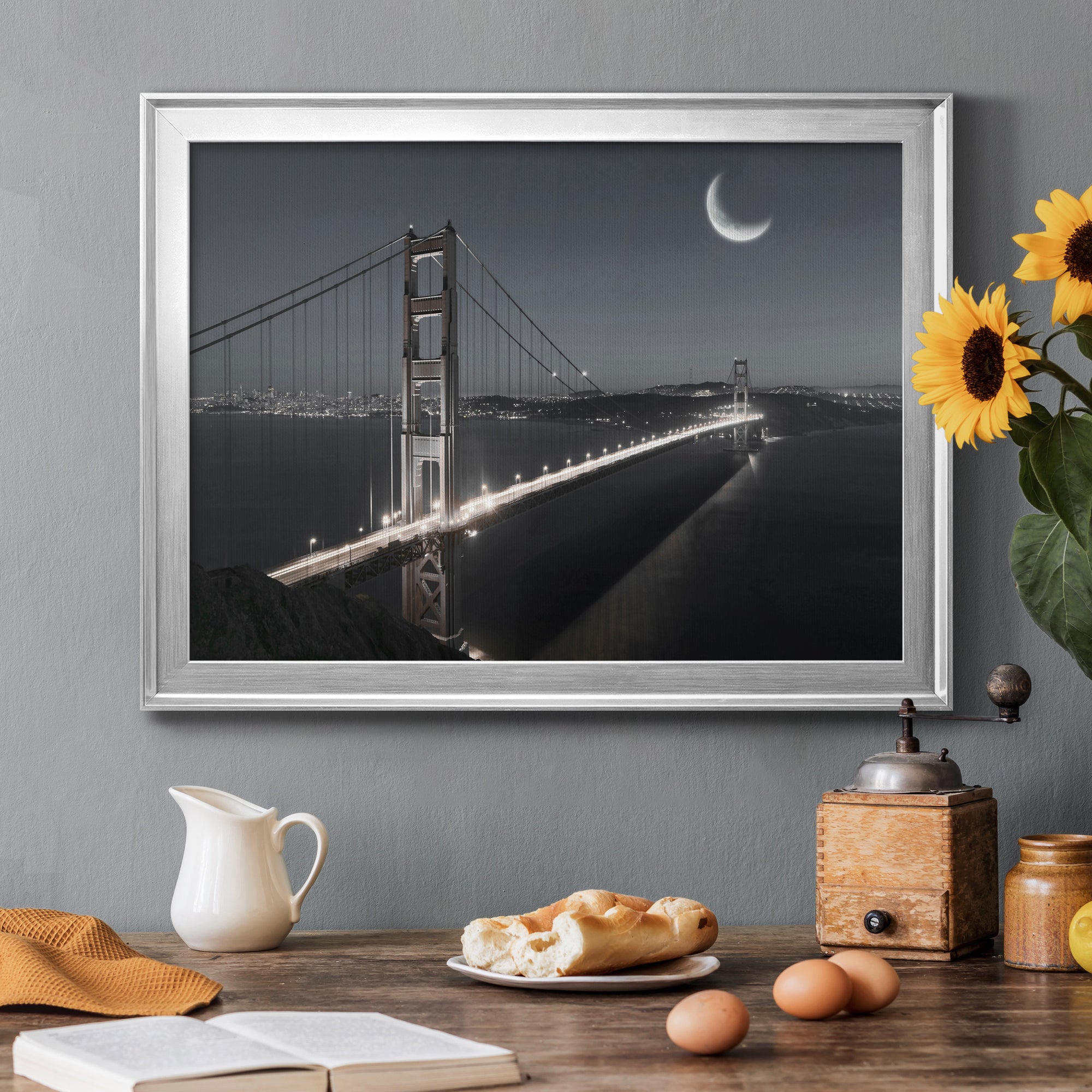 Moonrise Premium Classic Framed Canvas - Ready to Hang