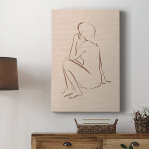 Sketched Pose II - Canvas Art Print
