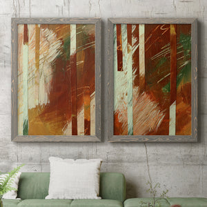 Wheaten I - Premium Framed Canvas 2 Piece Set - Ready to Hang