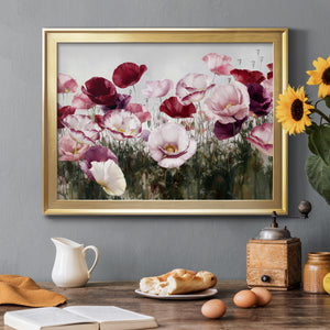 Royal Poppy Field Premium Classic Framed Canvas - Ready to Hang