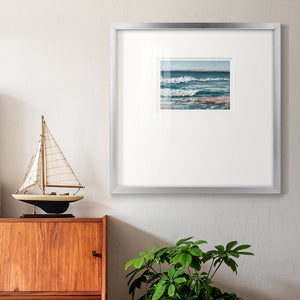 Ocean Breakers I Premium Framed Print Double Matboard