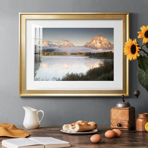Snake River Fog Premium Framed Print - Ready to Hang