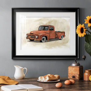 Pickup IV - Modern Framed Art Print