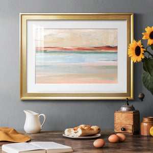 Sienna Horizon II - Modern Framed Art Print