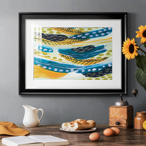 Feathery I - Modern Framed Art Print