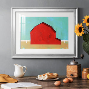 Big Red One I Premium Framed Print - Ready to Hang