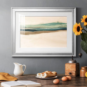 Layered Horizon II - Modern Framed Art Print
