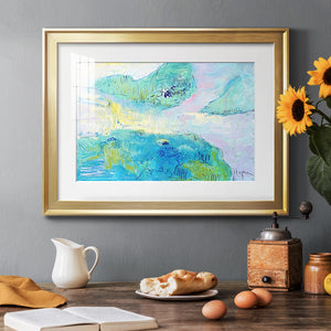Smooth Sailing in the Heartland - Modern Framed Art Print