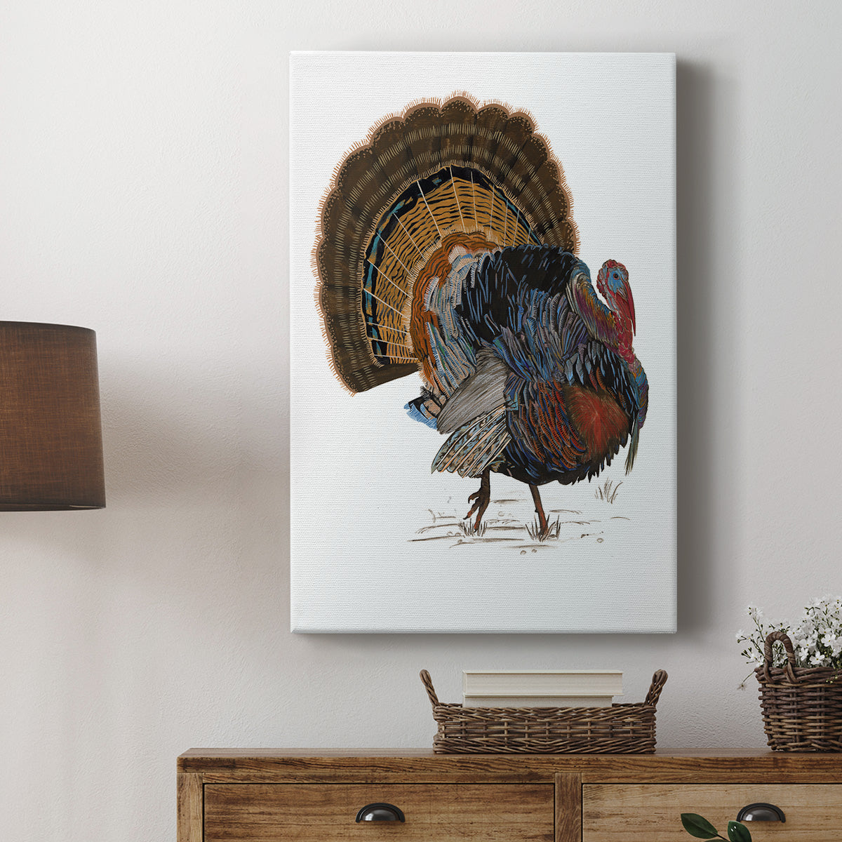 Turkey Study I Premium Gallery Wrapped Canvas - Ready to Hang