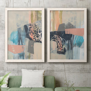 Reductive I - Barnwood Framed Canvas Set