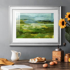 Emerald View I - Modern Framed Art Print