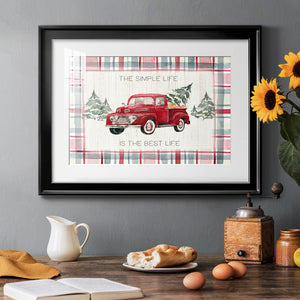 Indigo Kelp II - Modern Framed Art Print