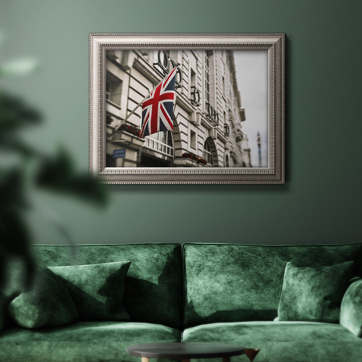 London Scene II Premium Framed Canvas- Ready to Hang