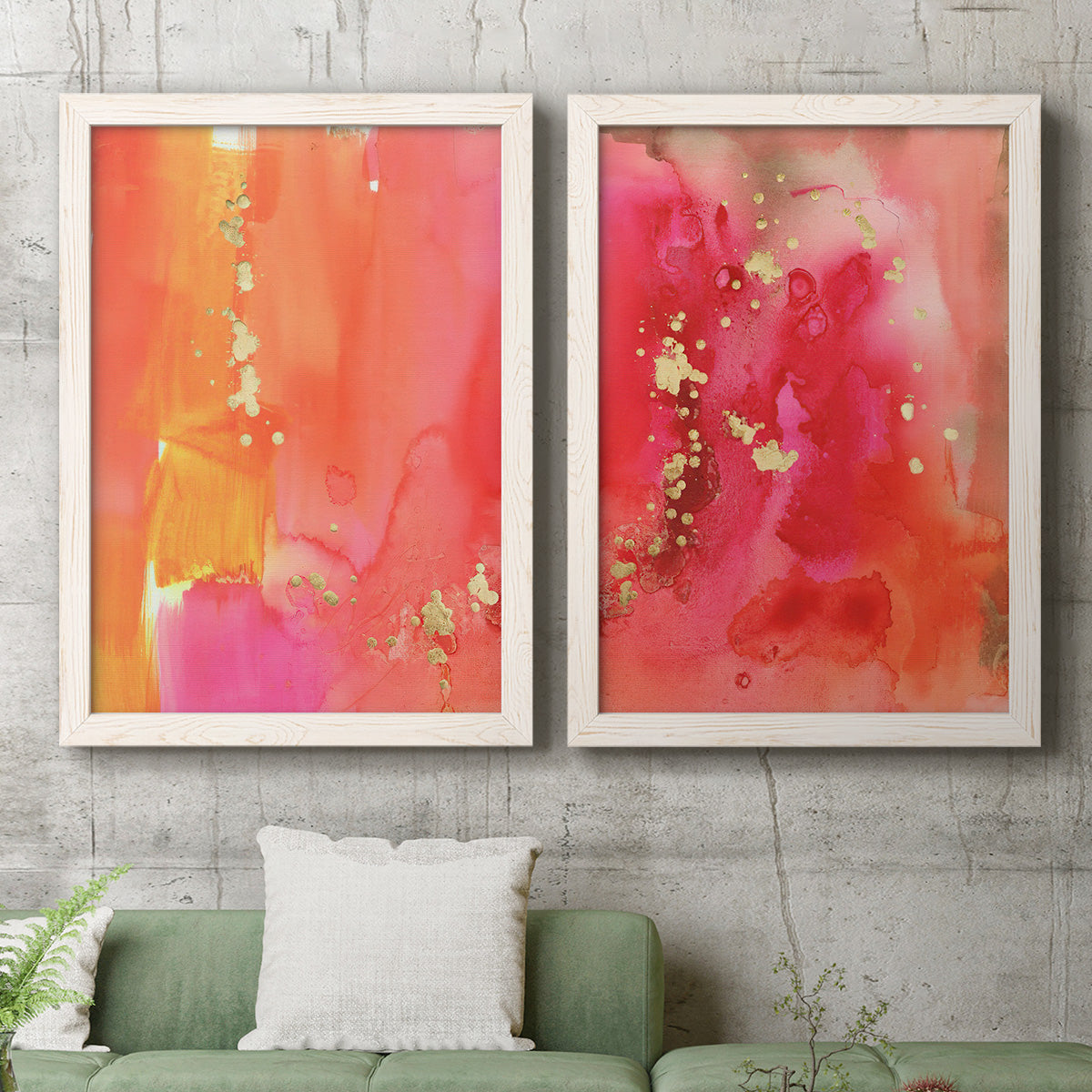 Mythological III - Premium Framed Canvas 2 Piece Set - Ready to Hang