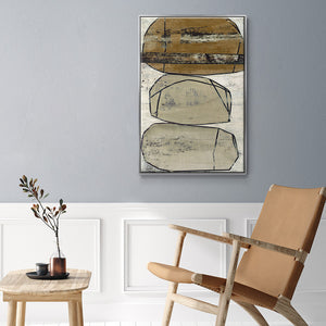 Dim Sum I - Framed Premium Gallery Wrapped Canvas L Frame - Ready to Hang