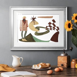 Vintage Vibes IV - Modern Framed Art Print