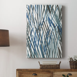 Blue Grass II Premium Gallery Wrapped Canvas - Ready to Hang