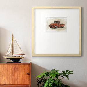 Pickup IV Premium Framed Print Double Matboard