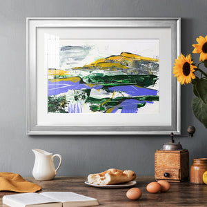 Silent Mountain VI - Modern Framed Art Print