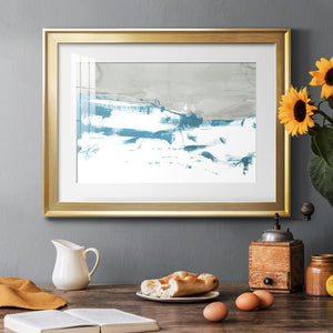 Meta Land II - Modern Framed Art Print