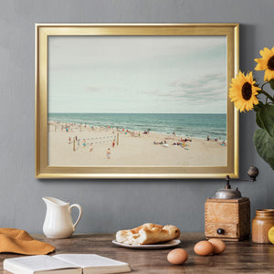 Day at the Beach Premium Classic Framed Canvas - Ready to Hang