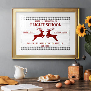 Flight School - Modern Framed Art Print