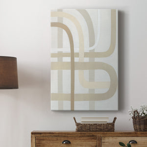 Loops & Weaves II - Canvas Art Print