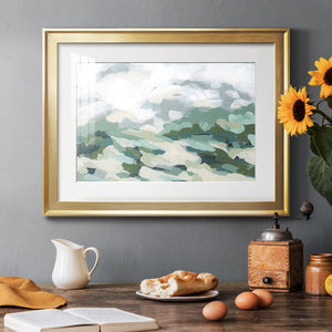 Verdant Hillside I - Modern Framed Art Print